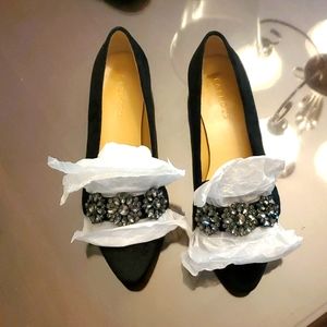 Talbots Brand New size 7.5 black women's flats